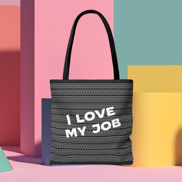 Fuck This Shit Tote bag 16" (black) | I love my job - Funny gift for coworkers