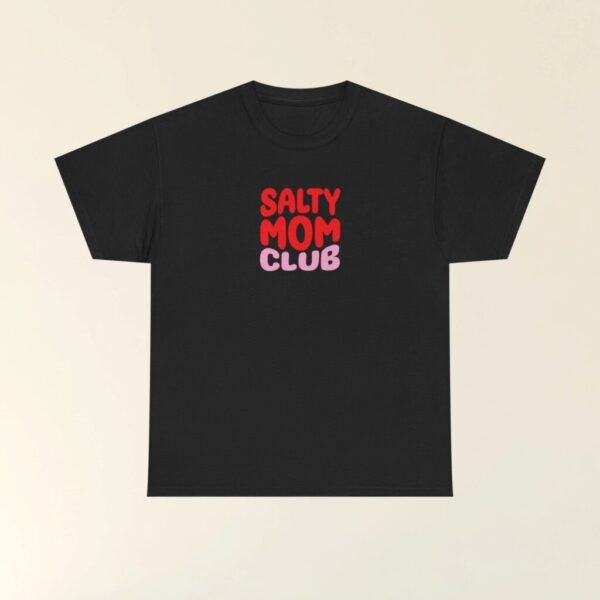 Salty Mom Club Tee, Funny Graphic tee, Y2K Retro Style Unisex Tee, Fun Gift for Mothers, Casual Beachwear, Vintage t-shirt, family outfit