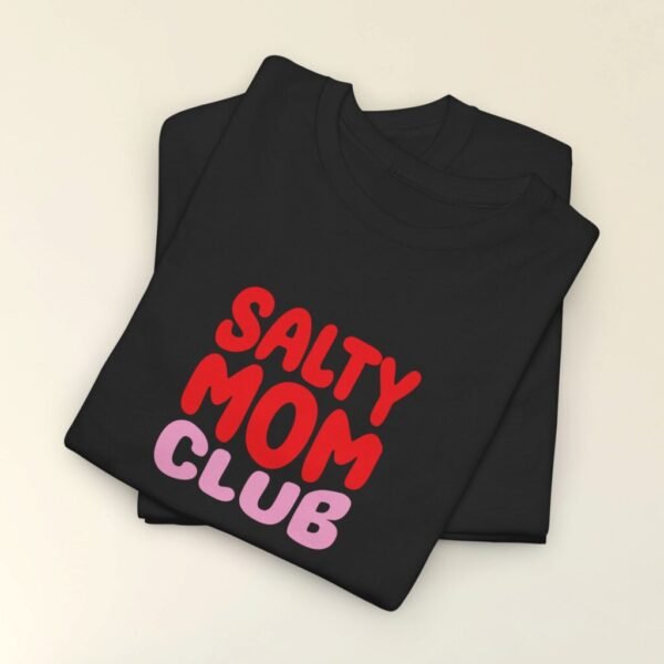 Salty Mom Club Tee, Funny Graphic tee, Y2K Retro Style Unisex Tee, Fun Gift for Mothers, Casual Beachwear, Vintage t-shirt, family outfit
