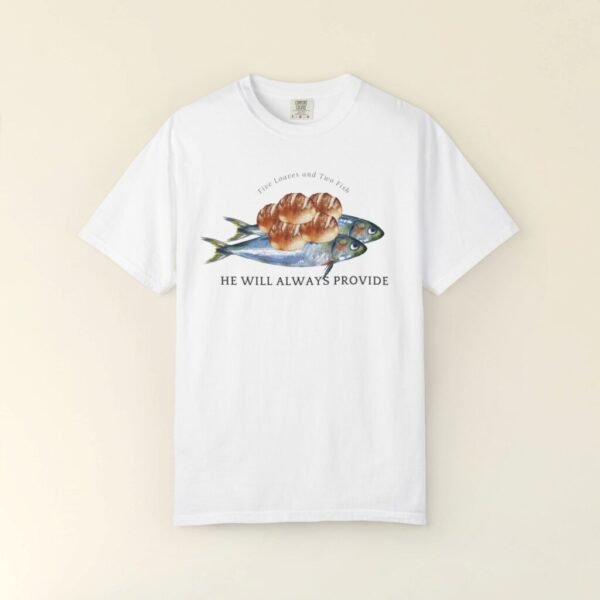 Jesus feed the 5000 Tshirt,5 Loaves 2 fish Tshirts,Funny Christian Shirt,Funny Jesus Tshirt, bible verse tshirt, Sardines tshirt, sardine