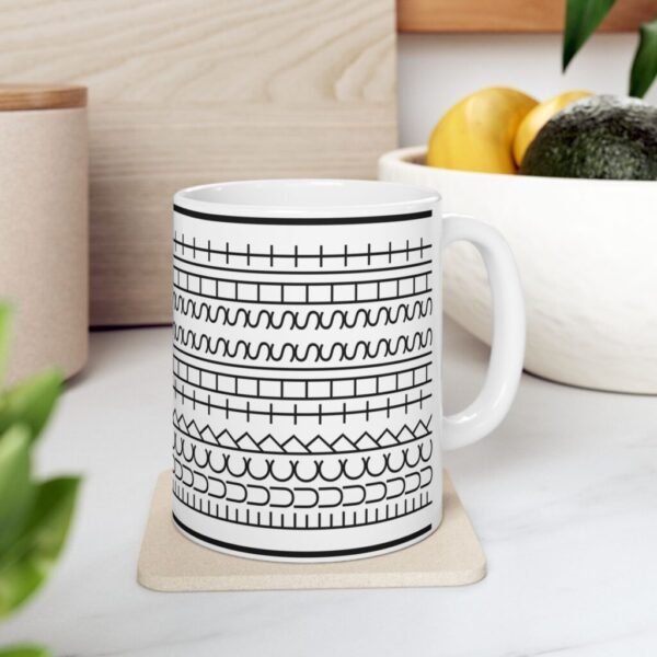 Funny gift idea - Subtle Fuck This Shit pattern Mug 11oz