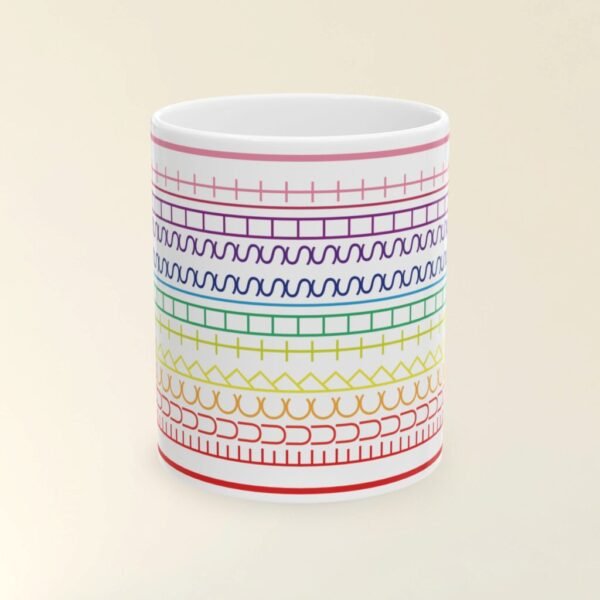 Humorous birthday gift idea - Colorful Fuck This Shit Mug 11oz