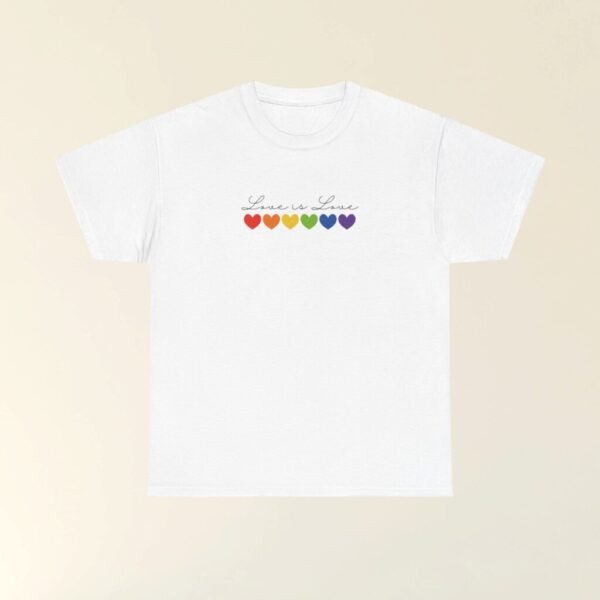 Love is Love Tee, Rainbow heart Pride shirt,Pride Day Tee,Asexuality, Unisex,Pride T-shirt,Gift,Unisex Tee,LGBTQ+, Rainbow Tee