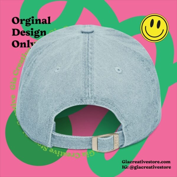 No bullshit funny Embroidered Denim Hat