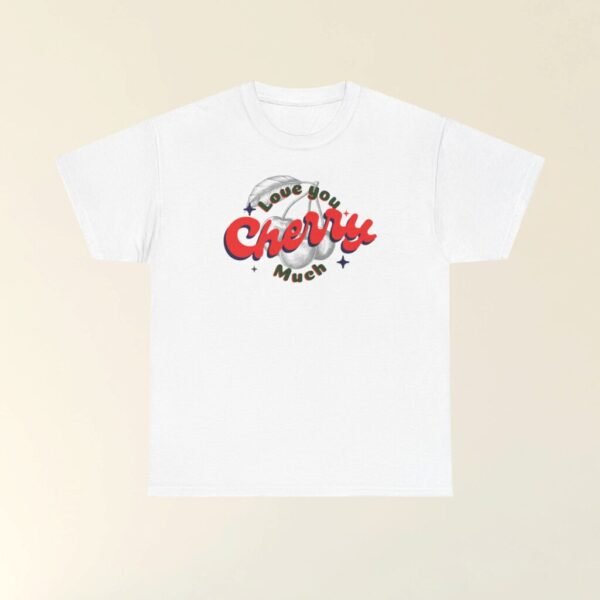 Love you cherry much Retro Cherry T-shirt,Retro cherry tee, Gift, Summer Shirts,Vintage Cherry tee, cherry tshirts,women,Y2K cherry print