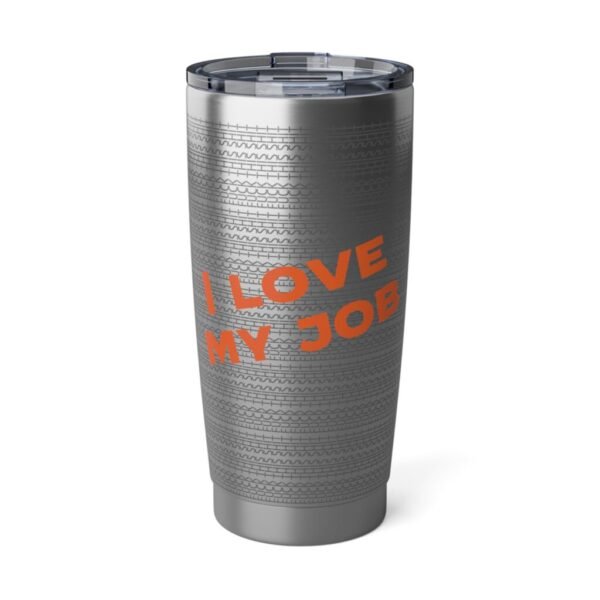 Funny Gift for coworkers - Fuck This Shit Tumbler 20oz - I Love my job (Black pattern)