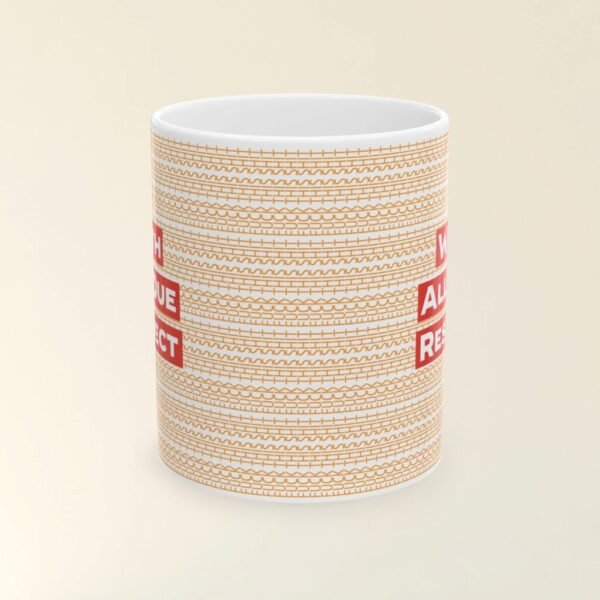 Humorous gift for coworkers - With due respect Fuck This Shit Funny Mug 11oz