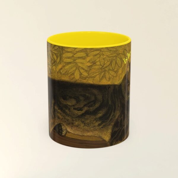 Funny Cat Coffee Mug, Subtle FDT 11oz Cup for Cat Lovers, Anti-Trump Gift, Polite FDT Mug, Vintage Cat Art, Anti-Mega Mug,Fuck donald trump