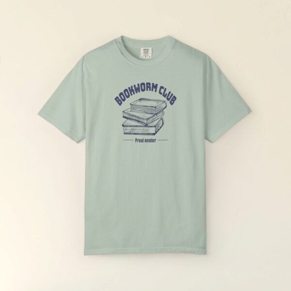 Bookworm Club Comfort Colors T-Shirt, Retro Style, Book Lover Gift, Bookaholic Tee, Unisex Apparel