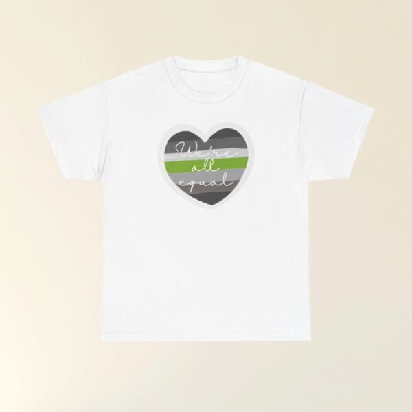 We are all equal Tee, Pride shirt, Pride Day Tee, Asexuality, Asexual Tee, Unisex, Pride T-shirt, Gift for Her, Unisex Tee, Asexual, LGBTQ+