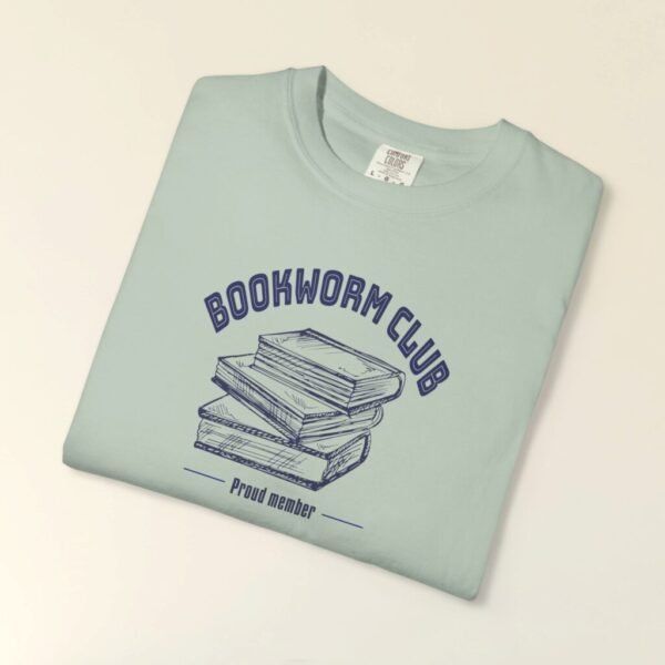 Bookworm Club Comfort Colors T-Shirt, Retro Style, Book Lover Gift, Bookaholic Tee, Unisex Apparel