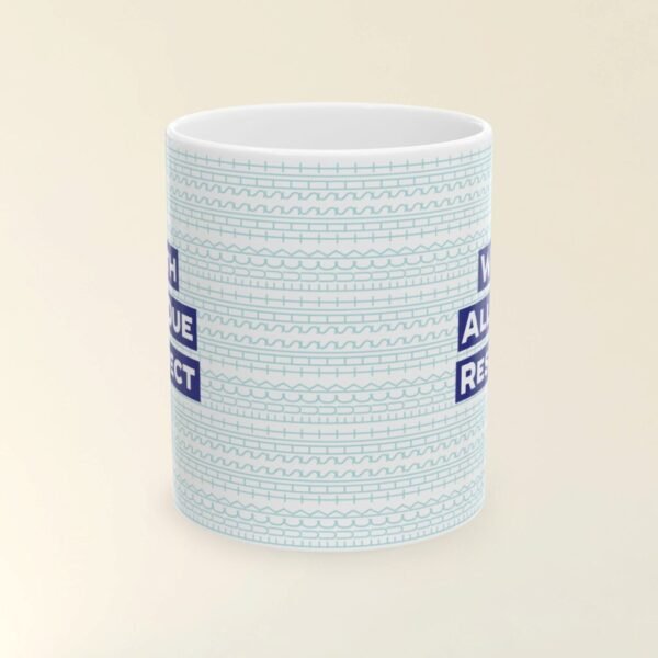 Office humour gift - With due respect Fuck This Shit Funny Mug 11oz