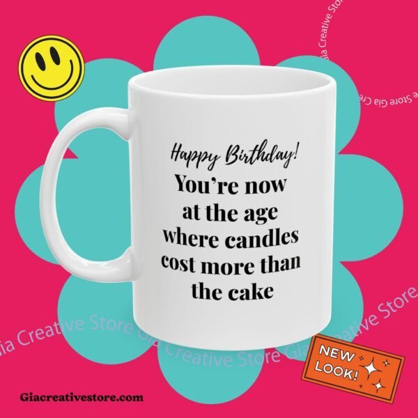 Funny 50th birthday gift (or older) Sarcastic Birthday Mug 11oz