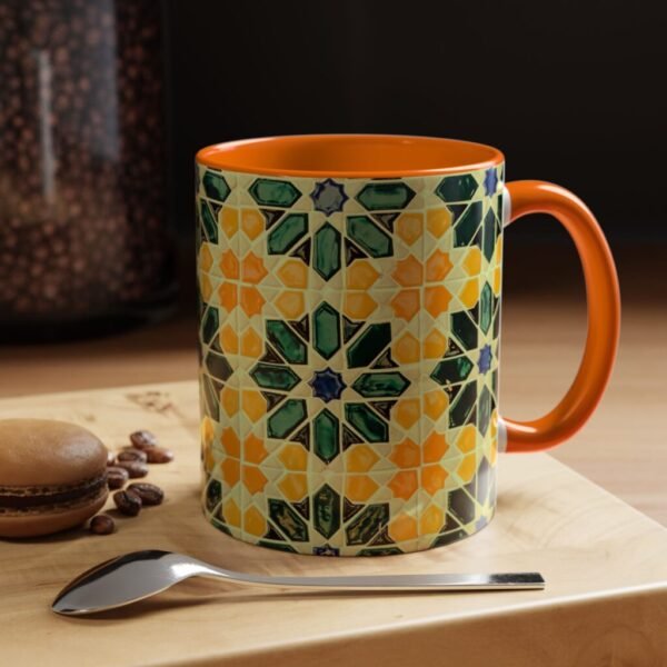 Mexican Tile Mug | Spanish Tile Mug | Rustic Mediterranean Ceramic Coffee Cup | Gift for friends | Christmas Gift | Birthday gift | 11 oz